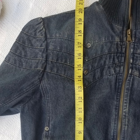 Steve Madden vintage Jean jacket XL - Picture 9 of 13